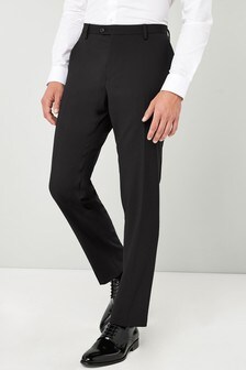 Black Tailored Fit Tuxedo Suit: Trousers (544640) | 25 €
