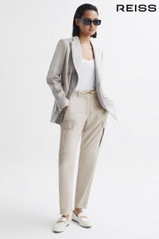 Reiss Stone Becca Petite Tapered Combat Trousers (545024) | kr3,062