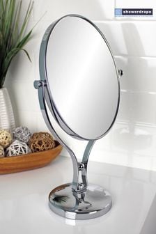 Showerdrape Chrome Vanity Mirror Oval 5x Magnification Reversableb Triton (545050) | €46
