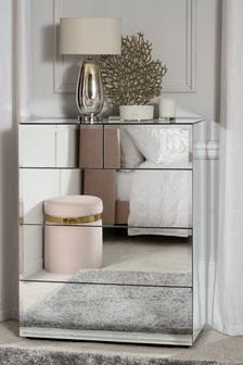 Mirror Sloane Glass Multi Collection Luxe Chest of Drawers (545652) | €375