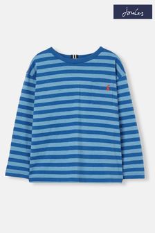 Joules Laundered Blue Long Sleeve Jersey T-Shirt (546400) | 23 € - 29 €