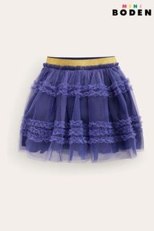 藍色 - Boden薄紗派對短裙 (546767) | NT$1,350 - NT$1,580
