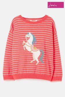 Joules Miranda Pink Intarsia Jumper (546789) | 41 € - 46 €