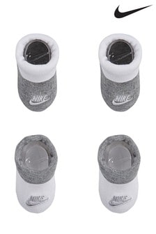 Nike Grey 2 Pack Baby Futura Booties (548046) | 728 UAH