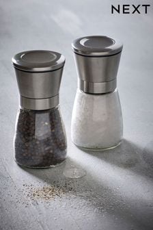 Silver Stainless Steel Salt And Pepper Set (548177) | €23.50
