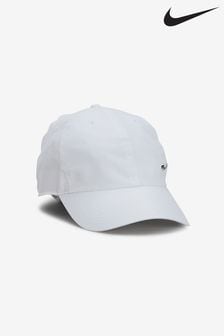 Bílá kšiltovka Nike Essential Swoosh s kovovým logem pro dospělé (548660) | 650 Kč