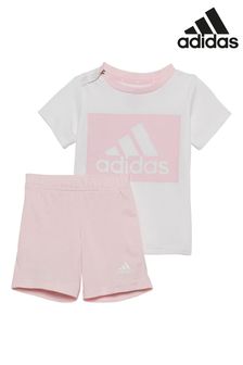 adidas White Essentials Infant T-Shirt And Shorts Set (548720) | €12.50