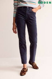 Boden Blue Slim Corduroy Straight Jeans (550071) | €102