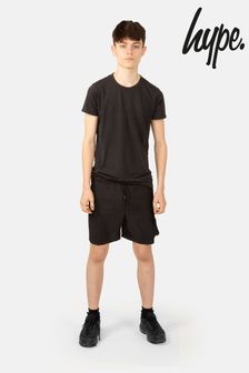 Hype. Boys Lightweight Pocket Black Shorts
