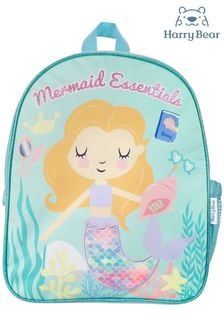 Harry Bear Blue Mermaid Girls Backpack (551479) | KRW40,600