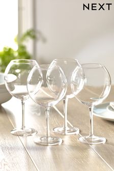 Clear Nova Glassware Set of 4 Gin Glasses (552377) | €28