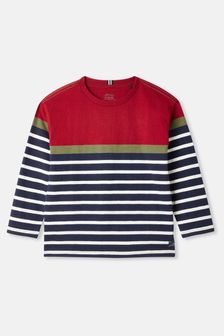Joules Striped Long Sleeve Top