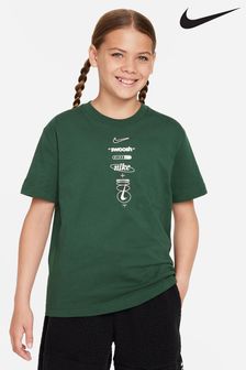 Nike Green Oversized T-Shirt (552887) | kr510