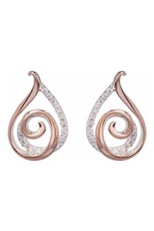 Unique & Co Ladies Collection Pink Earrings (553032) | €79