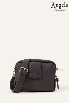 Accessorize Black Functional Cross-Body Bag (554274) | $77
