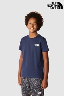 Ozeanblau - The North Face Teen Simple Dome Short Sleeve T-shirt (554663) | 34 €