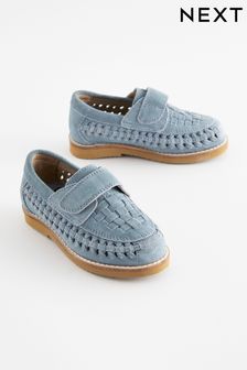 أزرق - حذاء بدون كعب محبوك (554906) | 129 ر.ق - 148 ر.ق