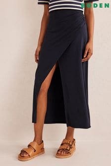 Boden Blue Side Split Jersey Skirt (554934) | 46 €