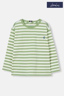 Joules Laundered Green Long Sleeve Jersey T-Shirt (555309) | 23 € - 29 €