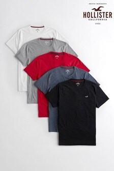 Hollister T-Shirts 5 Pack (555358) | KRW80,500