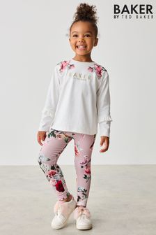 Newborn Boys Newborn Girls Newborn Unisex Floral Leggings Set Next Bahrain