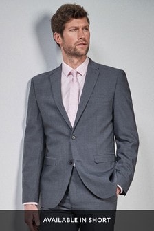 Charcoal Tailored Fit Wool Blend Stretch Suit: Jacket (556353) | 33 €