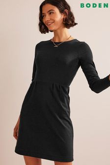 Boden Black Grnd Petite Penelope Jersey Dress (556751) | €48