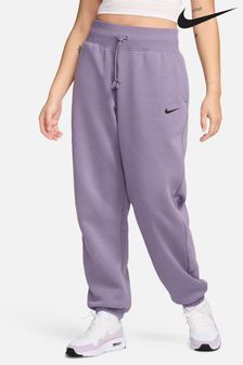 Темно-пурпурный - Спортивные брюки с логотипом-галочкой Nike Свободный (556833) | €73