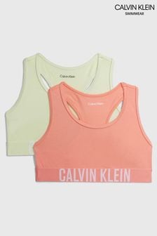 Zestaw 2 dziewczęcych braletek Calvin Klein Intense Power w kolorze zielonym (556924) | 92 zł