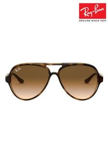 Brązowy szylkretowy - Okulary przeciwsłoneczne Ray-Ban® Aviator (557068) | 921 zł