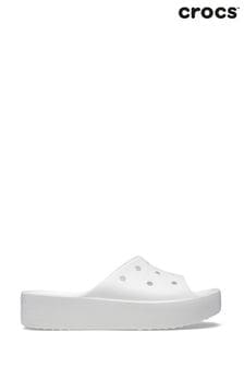 白色 - Crocs經典款厚底涼拖鞋 (557362) | NT$1,870