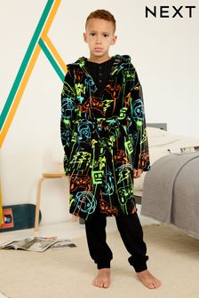 Multi Gamer Fleece Dressing Gown (3-16yrs) (557517) | €20 - €29