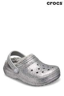 Crocs Classic Glitter Lined Clogs (557596) | $41