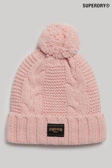 Superdry Cable Knit Bobble hat