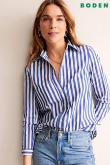 Boden Blue Sienna Cotton Shirt (558486) | €85