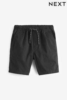 黑色 - 鬆緊短褲 (3-16歲) (558836) | NT$270 - NT$490