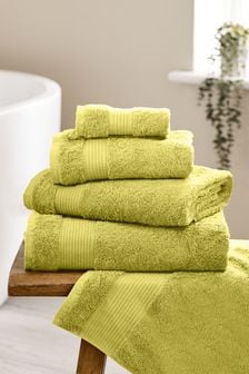 Lime Green Egyptian Cotton Towel (559046) | 6 € - 31 €