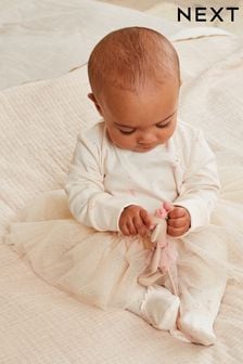 Pink Tutu Baby Sleepsuit (0mths-3yrs) (560108) | 59 QAR - 69 QAR
