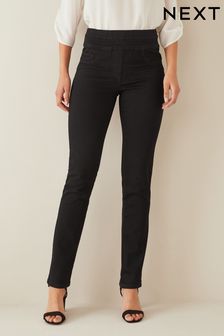 Jeans, schwarz - Figurformende Sculpting-Leggings mit Super-Stretch (560297) | 32 €