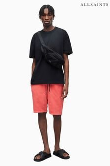 AllSaints Red Rico Sweat Shorts (560711) | OMR39