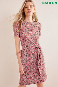 Boden Jersey-Kleid mit geknoteter Vorderseite (560975) | 56 €