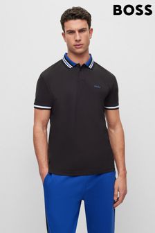 BOSS Black Contrast Collar Polo Shirt (560986) | €126