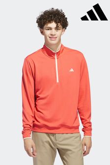 أحمر - Adidas Golf Lightweight Half Zip Top (561362) | 222 د.إ