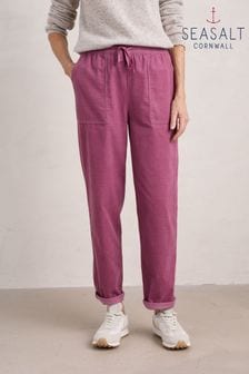 Seasalt Cornwall Purple Petite Dayby Trousers (561760) | €102
