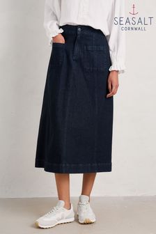 Seasalt Cornwall Blue Dusk Journey Skirt (561985) | $113