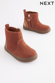 Tan Brown Standard Fit (F) Suede Chelsea Boots (562009) | 30 € - 33 €