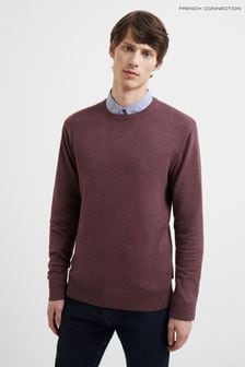 Mens purple crew neck sale jumper
