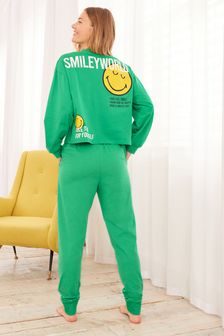 Green SmileyWorld Cotton Legging Pyjamas (562944) | 45 €