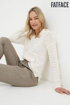 FatFace Natural Textured Knitted Hoodie (563433) | €80