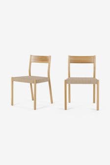 MADE.COM Natural Set of 2 Rhye Dining Chair (563444) | €503